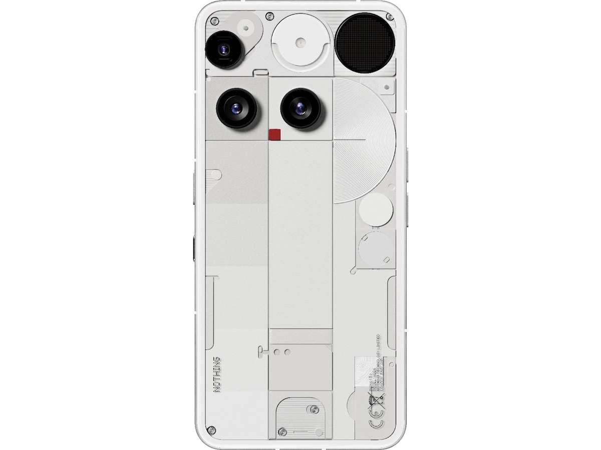 Nothing Phone (3) 256GB (vit) -B-Grade - Demo mobiltelefoner