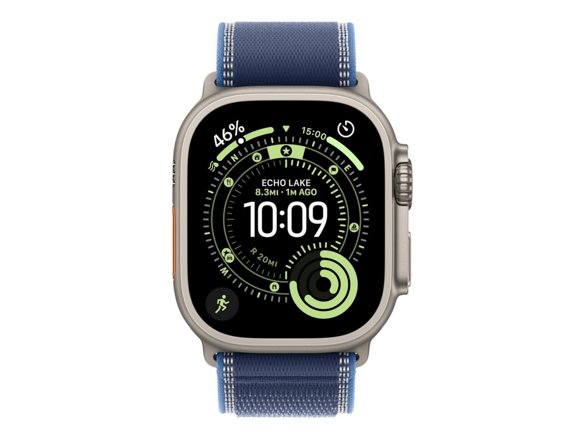 Apple Watch Ultra 3 49mm GPS + LTE Titan (naturlig) -B-Grade Demo watches