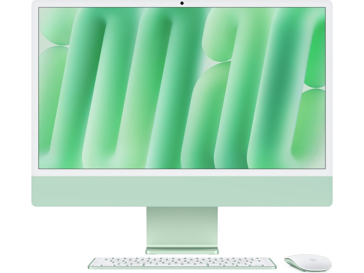 iMac 24 4.5K (2024) 256GB (grön) Stationär dator