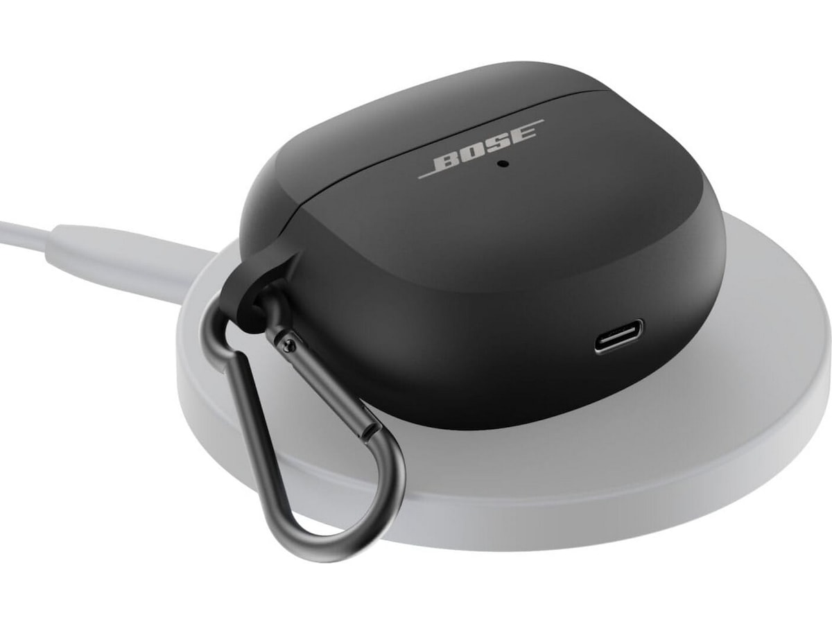 Bose Ultra trådlöst laddningsetui silikonfodral (svart) -B-Grade Demo headset