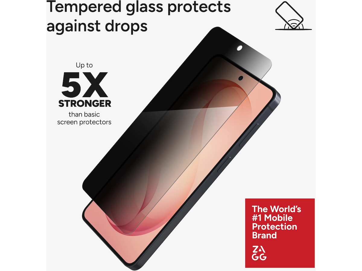 Zagg InvisibleShield Glass Elite Privacy Samsung Galaxy S26+ Skärmskydd mobiltelefon