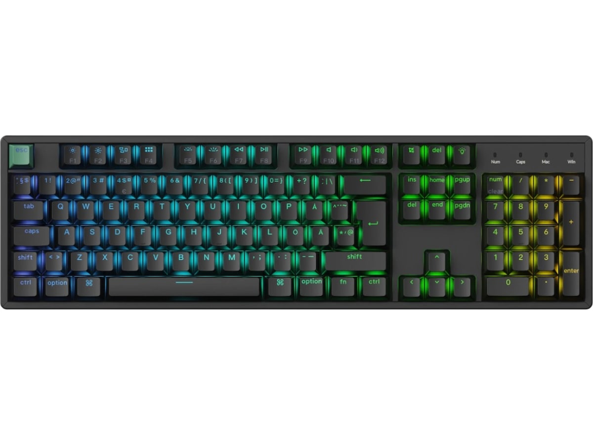 Keychron K10 HE Trådlöst Gamingtangentbord (svart) Gamingtangentbord