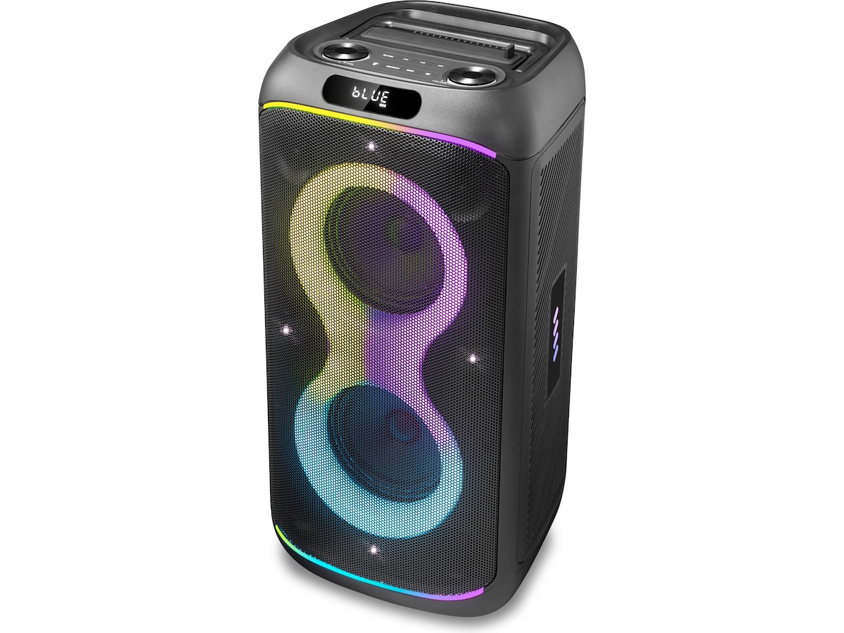 Andersson PYB-3300 Festhögtalare med LED-ljus 100W Trådlös / Bluetooth högtalare