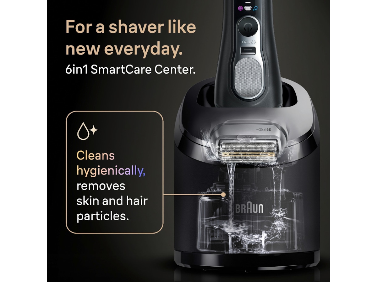 Braun Series 9 PRO+ Elektrisk Rakapparat 9660CC -B-Grade Demo träning & hälsa