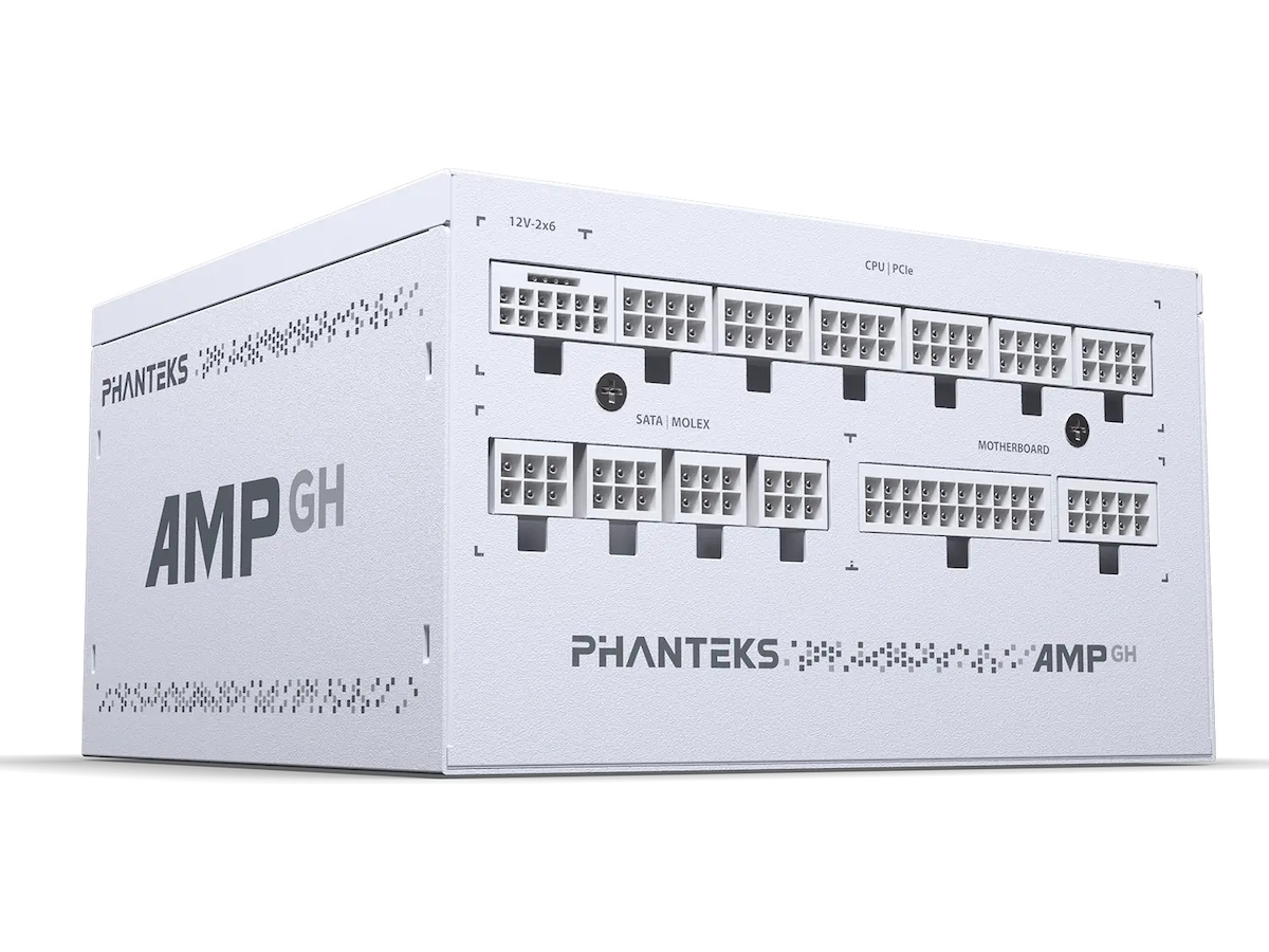 Phanteks AMP GH 1000W PSU (vit) Nätaggregat