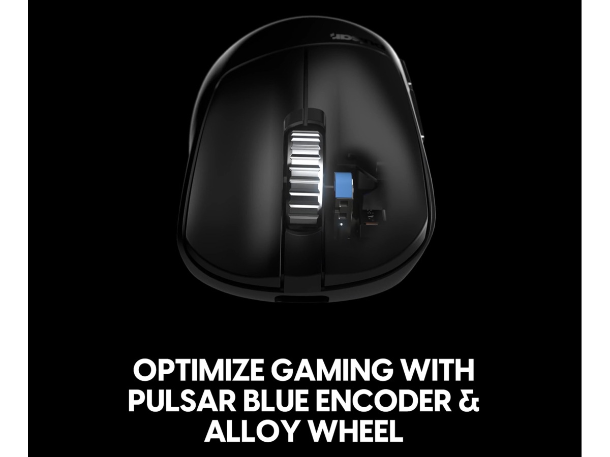 Pulsar Xlite V4 eS Mini trådlös spelmus (svart) -B-Grade Demo mus