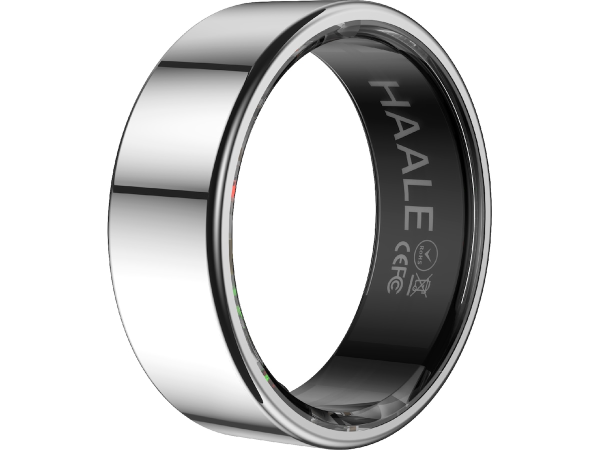 Haale II Smart Ring str. 8 (silver) -B-Grade Demo tillbehör till mobiler & smartwatches