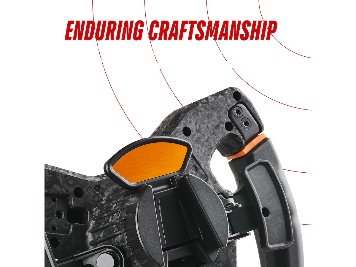 Asetek Forte Formula Steering Wheel Ratt och pedaler