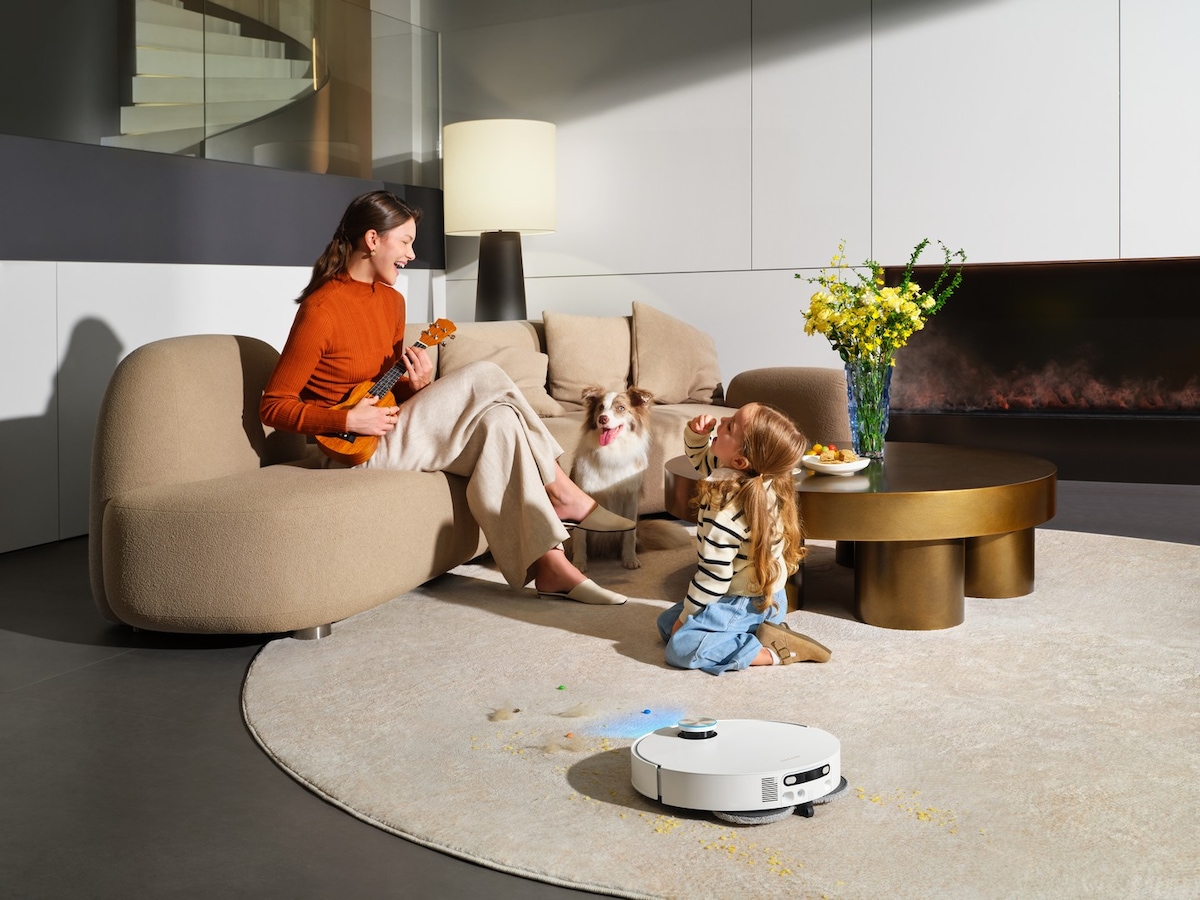 Dreame X60 Ultra robotdammsugare (vit) Robotdammsugare