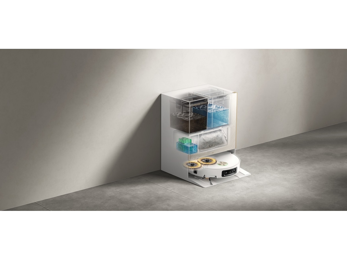 Dreame X60 Ultra robotdammsugare (vit) Robotdammsugare