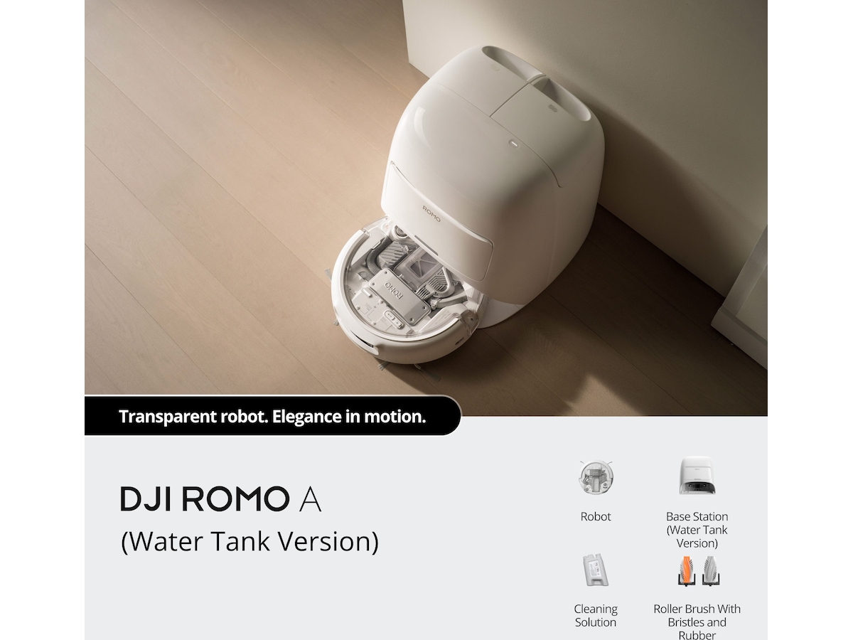 DJI ROMO Robotdammsugare Robotdammsugare