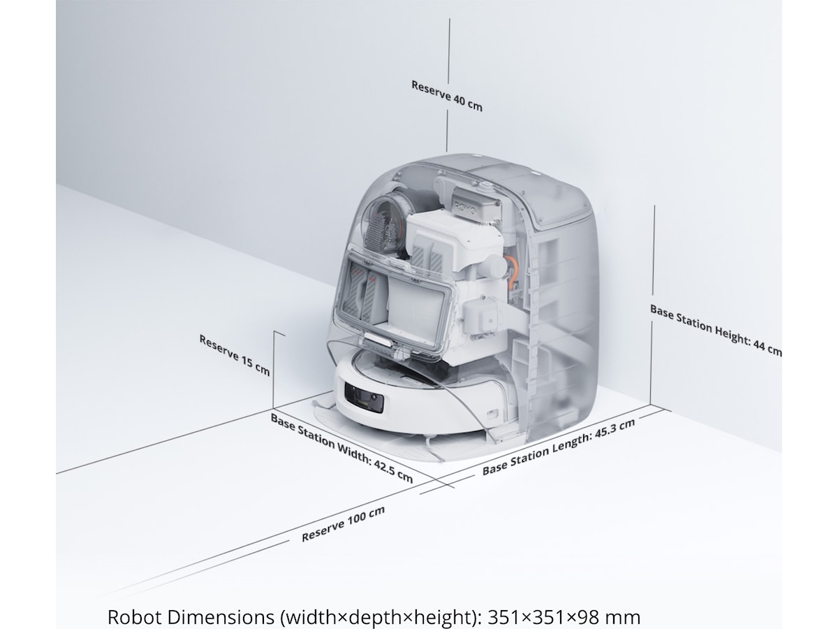 DJI ROMO P robotdammsugare Robotdammsugare