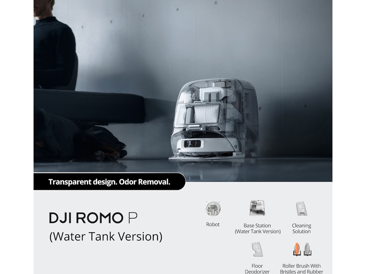 DJI ROMO P robotdammsugare Robotdammsugare