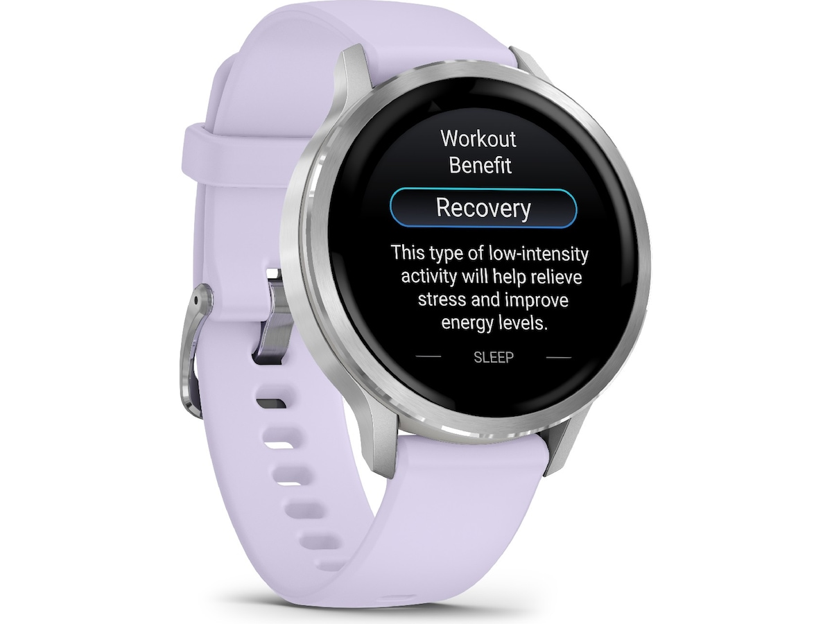 Garmin Venu 4 41mm GPS (silver/periwinkle) -B-Grade Demo watches