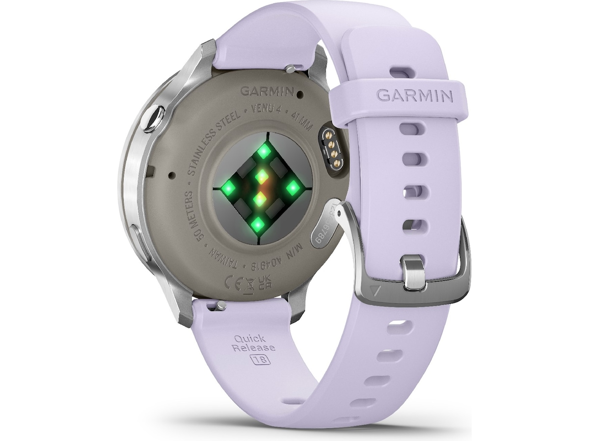 Garmin Venu 4 41mm GPS (silver/periwinkle) -B-Grade Demo watches