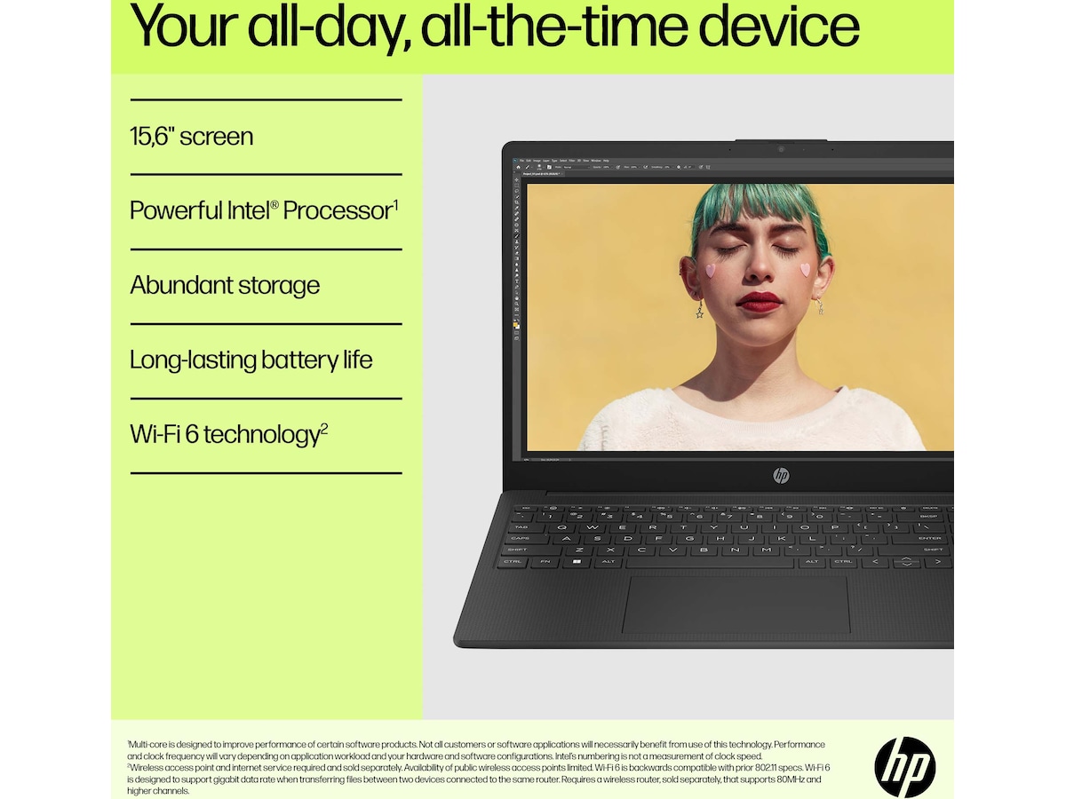 HP Laptop 15-fd0060no 15,6" FHD -B-Grade Demo bärbara datorer