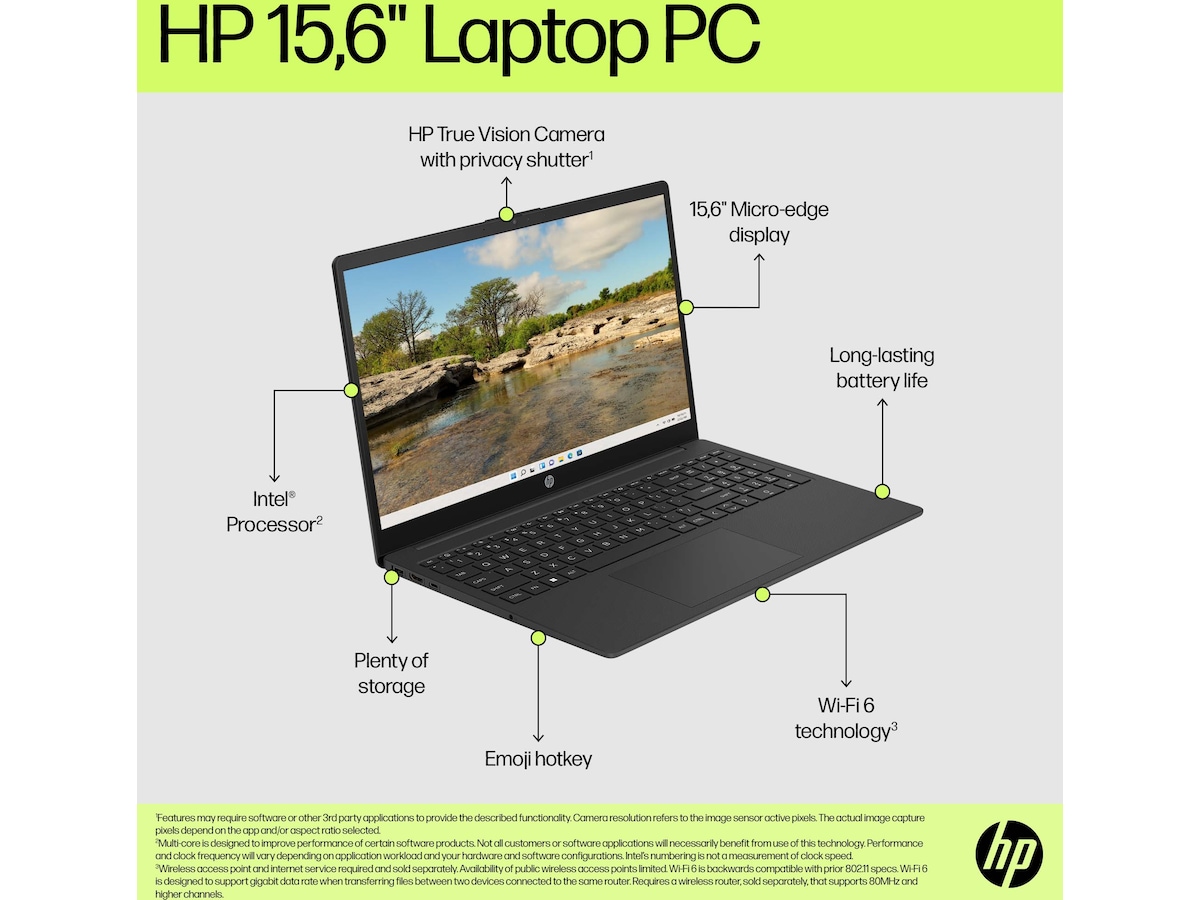 HP Laptop 15-fd0060no 15,6" FHD -B-Grade Demo bärbara datorer