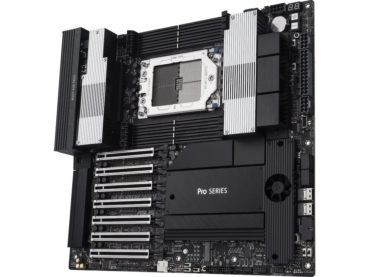 ASUS Pro WS WRX90E-SAGE SE Moderkort -B-Grade Demo moderkort