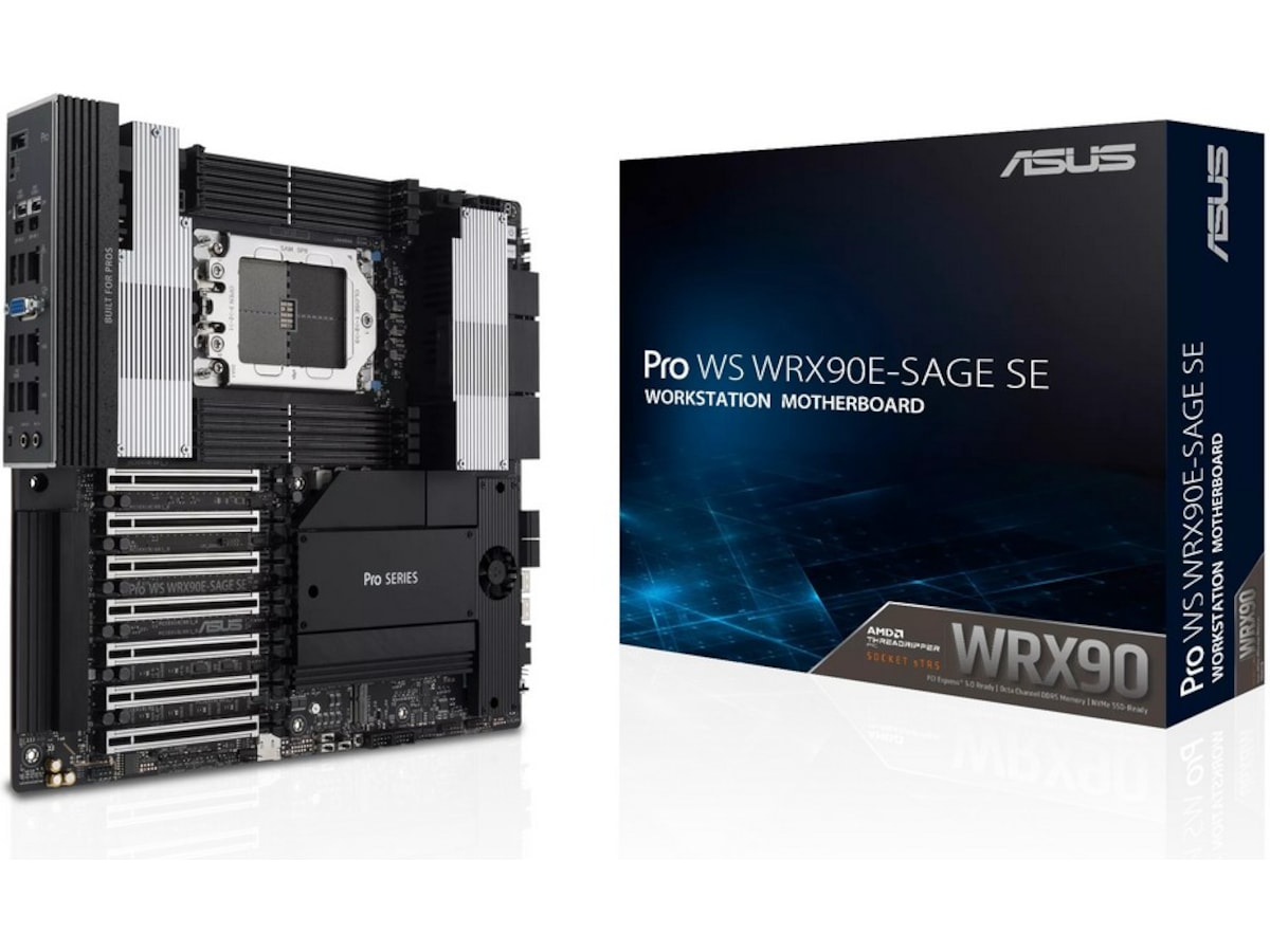 ASUS Pro WS WRX90E-SAGE SE Moderkort -B-Grade Demo moderkort