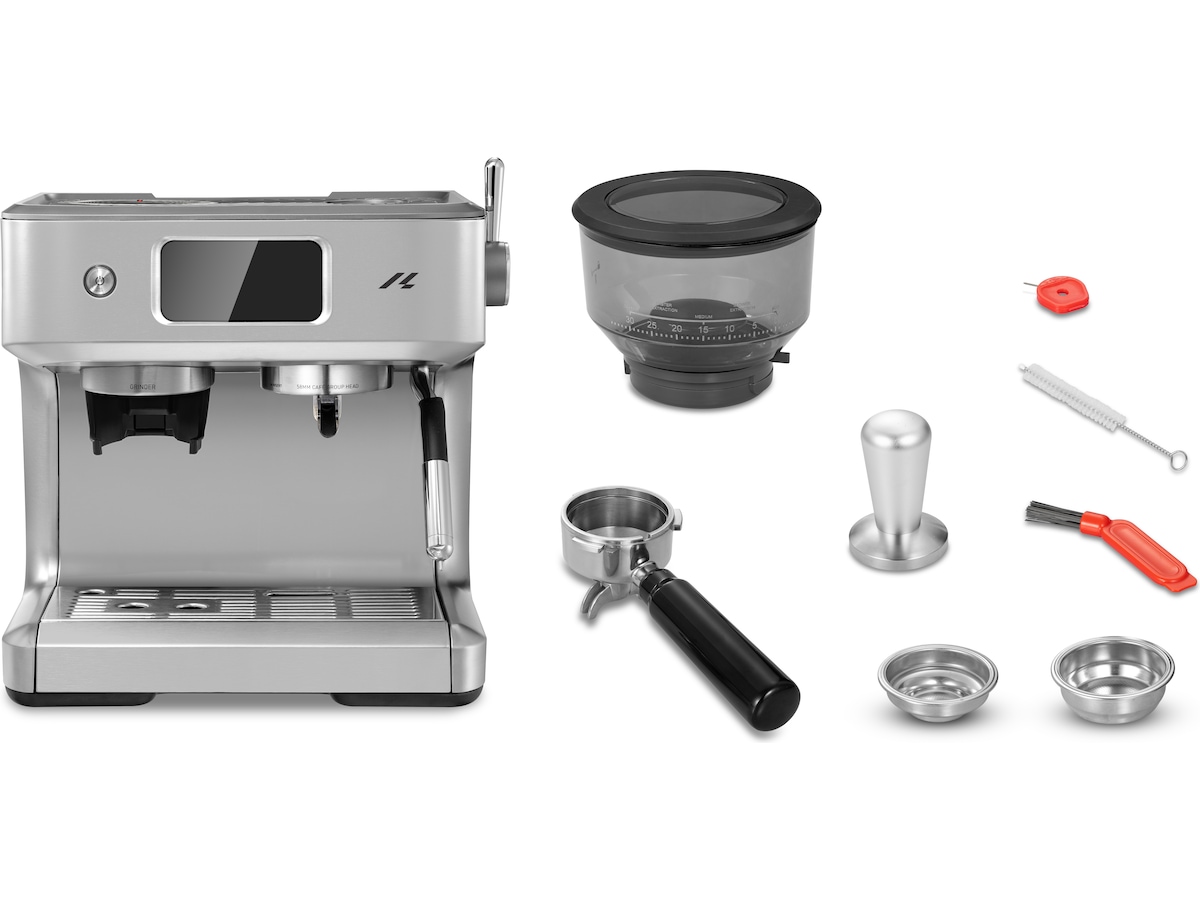 Loeffen LFEM9500 Espressomaskin med Kvarn Espressomaskiner