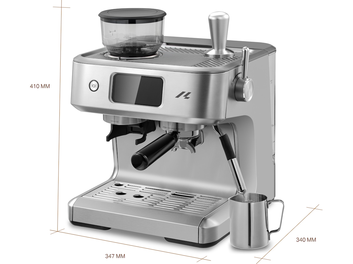 Loeffen LFEM9500 Espressomaskin med Kvarn Espressomaskiner