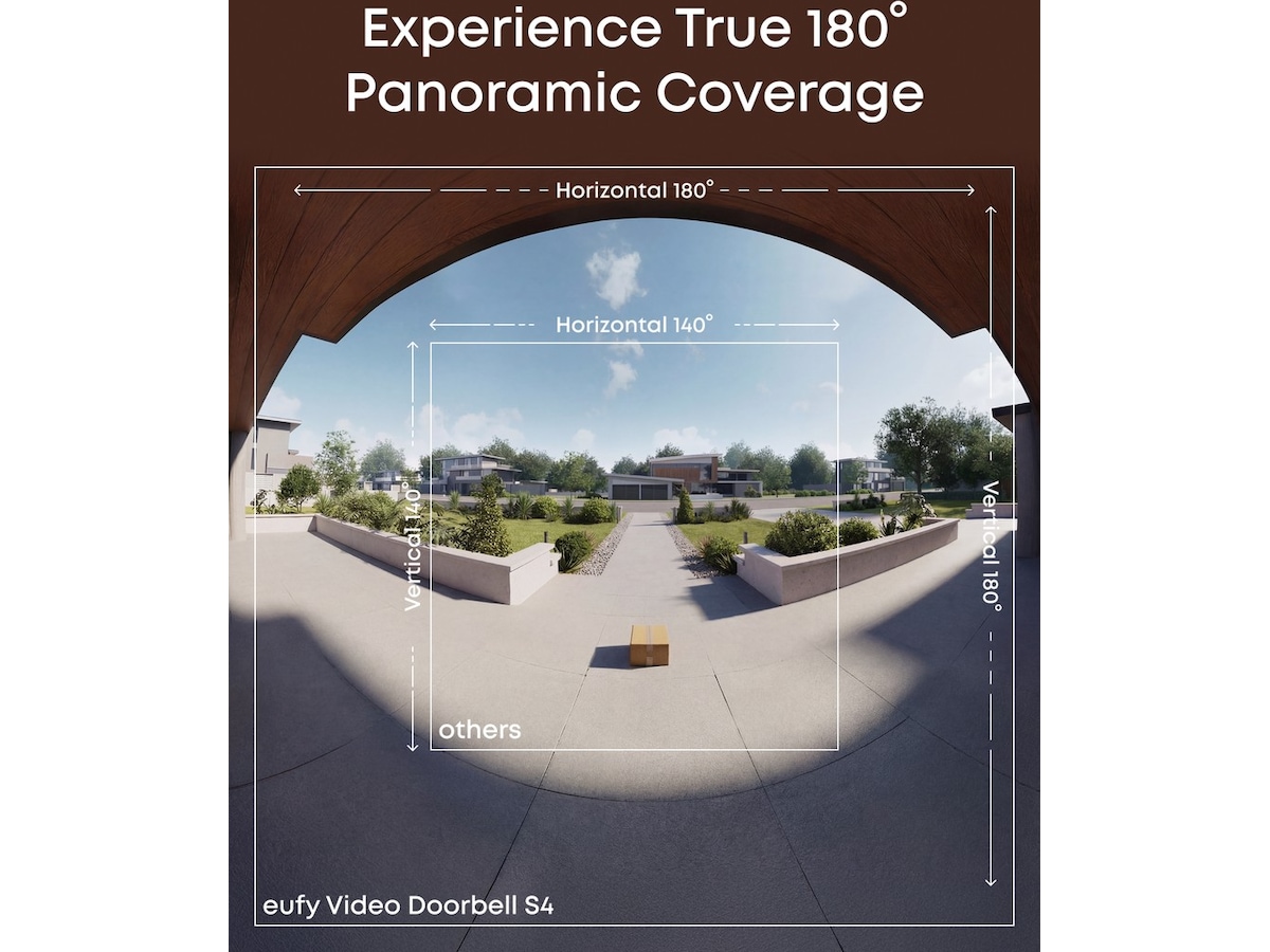 Eufy Video Doorbell S4 + Mini Chime Ringklockor
