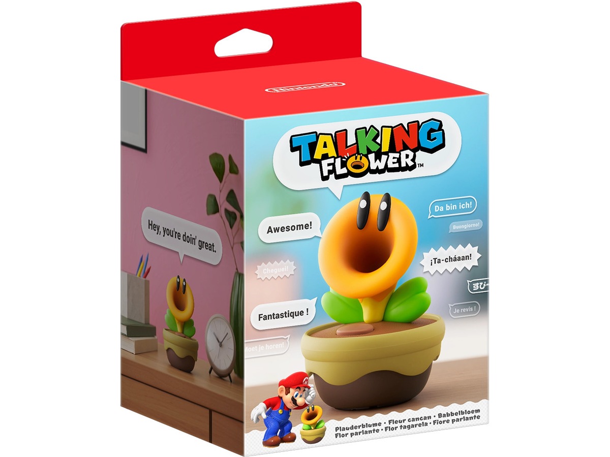 Super Mario Bros. Wonder Talking Flower Tillbehör till spelkonsoler