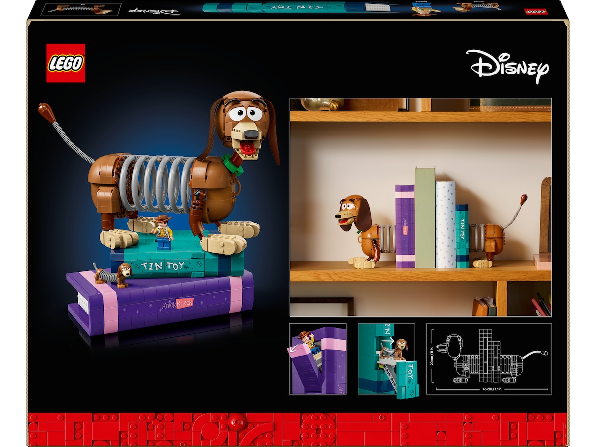 LEGO Disney och Pixar Slinky Dog Bokstöd 43301 LEGO