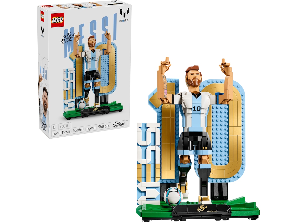 LEGO Editions Sports Lionel Messi Fotbollslegend 43015  LEGO