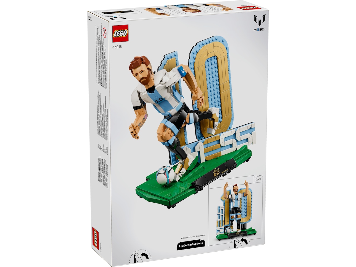 LEGO Editions Sports Lionel Messi Fotbollslegend 43015  LEGO