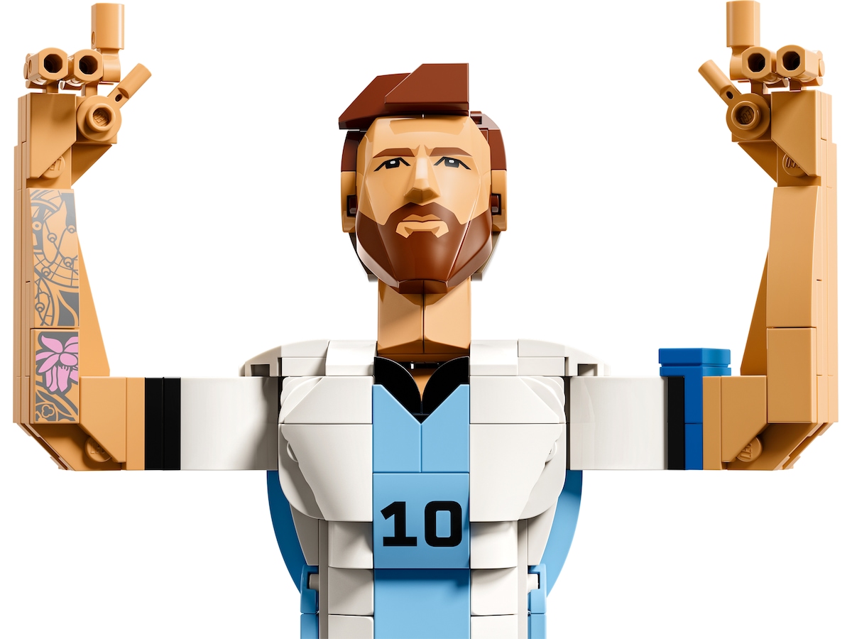 LEGO Editions Sports Lionel Messi Fotbollslegend 43015  LEGO