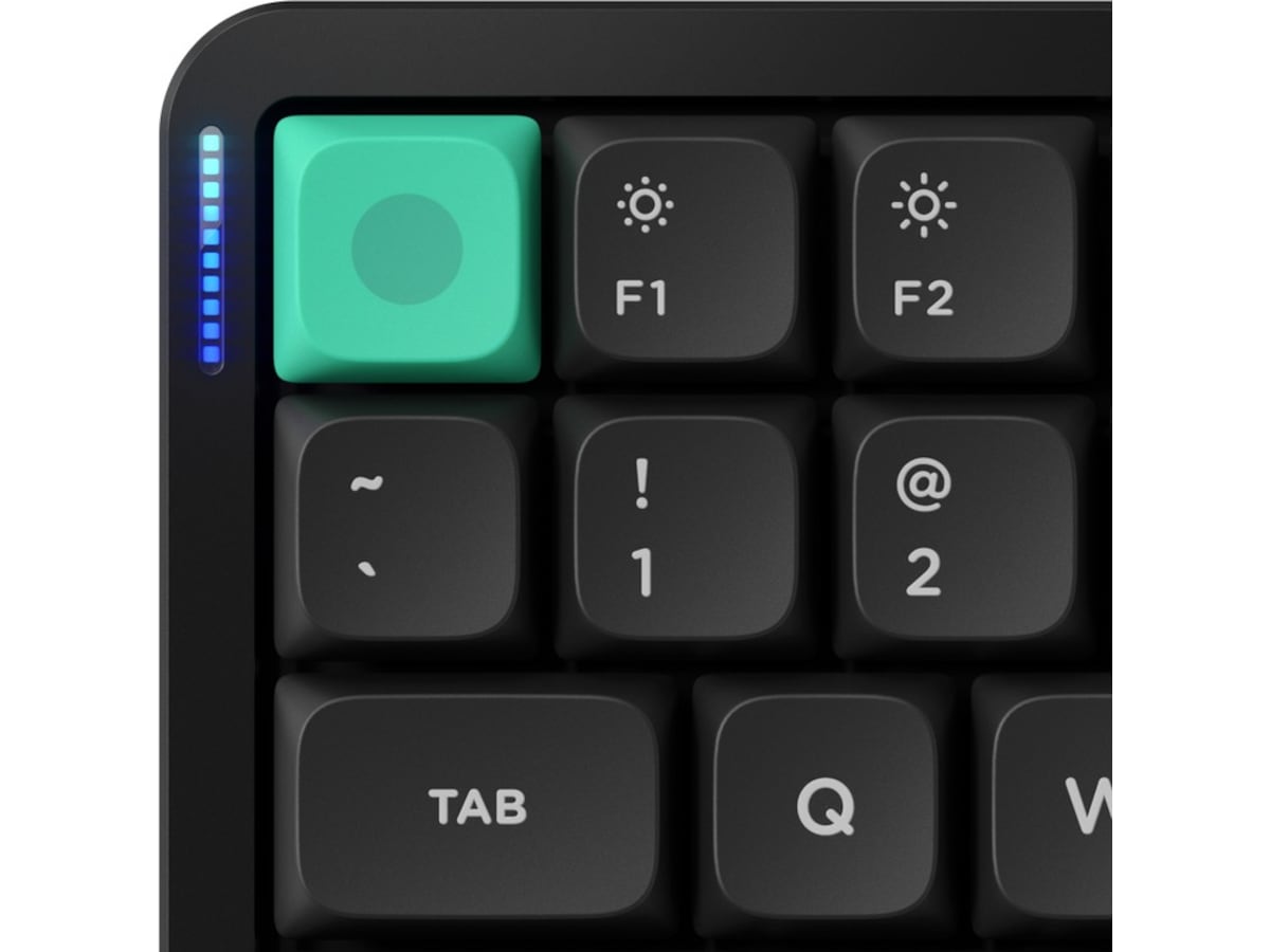 NuPhy Air75 V3 trådlöst gaming tangentbord (nebula black / red nano) Gamingtangentbord