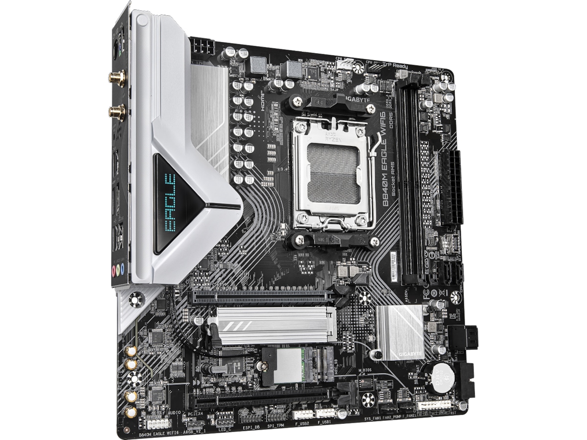 Gigabyte B840M EAGLE WIFI6 Moderkort -B-Grade Demo moderkort