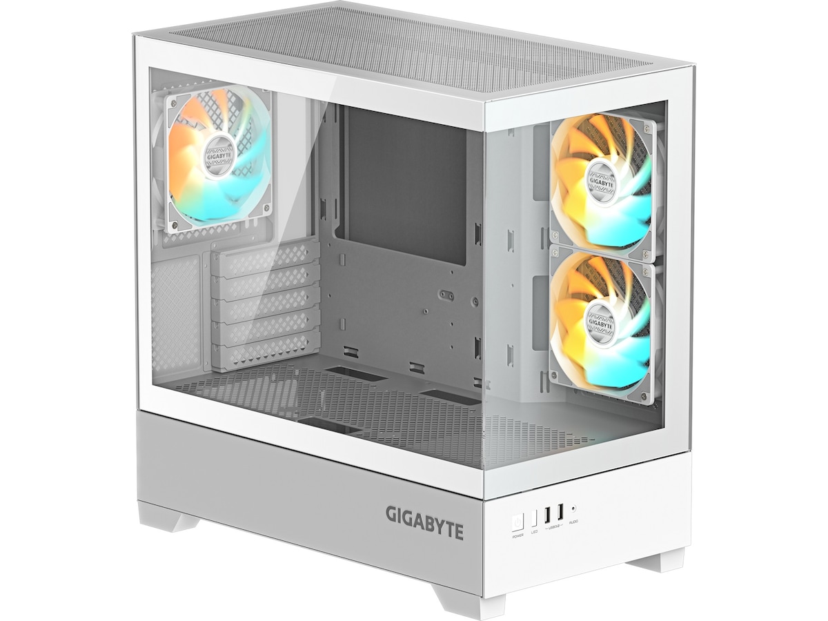 Gigabyte C201 Panoramic ICE Mid Tower (vit) Midi tower