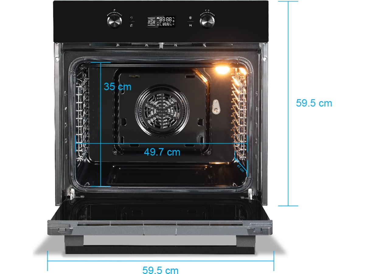 AVANT Inbyggd Ugn 11 Funktioner Triple-Glass BTIO70LE  Ugn