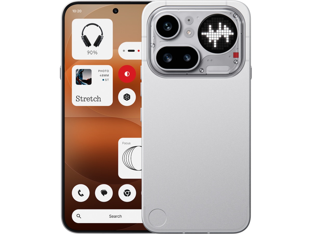 Nothing Phone (4a) Pro 256GB (silver) Mobiltelefoner