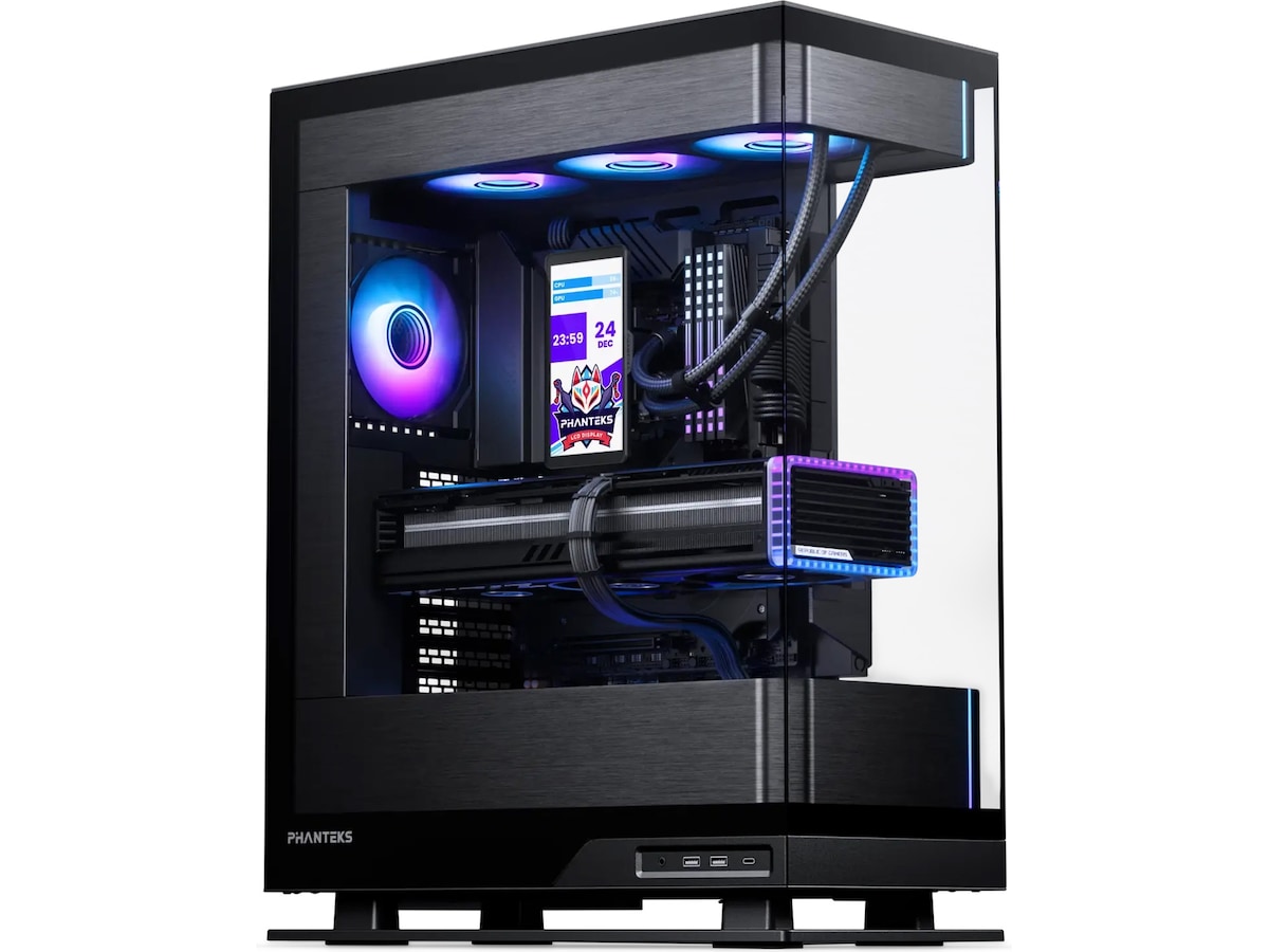 Phanteks Glacier One 36025 LCD Kylare (svart) CPU - Vattenkylning