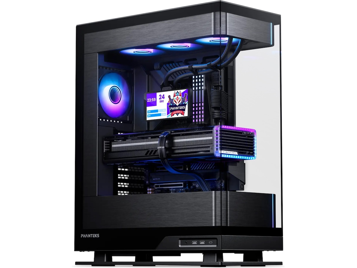 Phanteks Glacier One 36025 LCD Kylare (svart) CPU - Vattenkylning