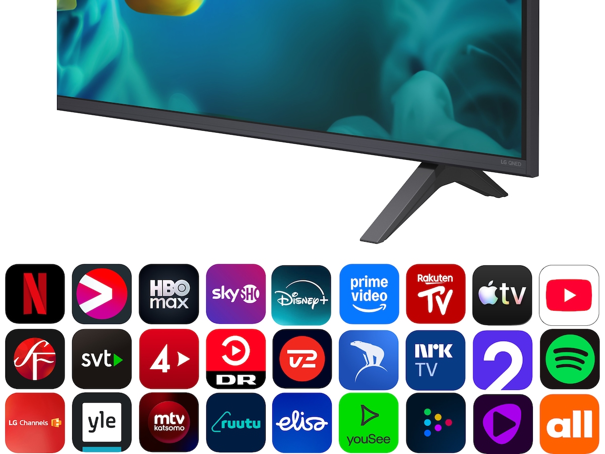LG 75'' QNED 82B6A MiniLED 4K TV (2026) 70 - 79 tums TV