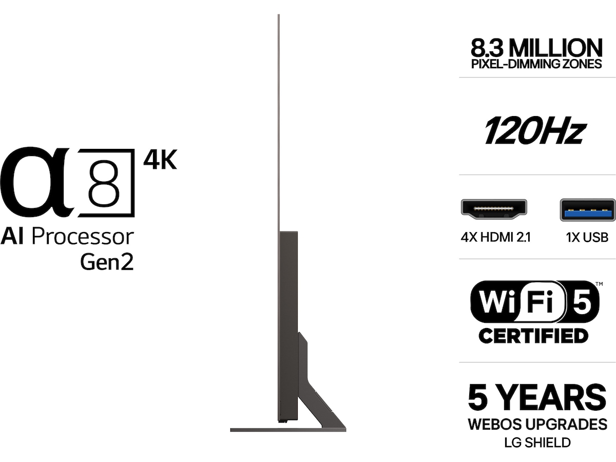 LG 83'' B6E 4K OLED smart TV (2026) Över 80 tums TV