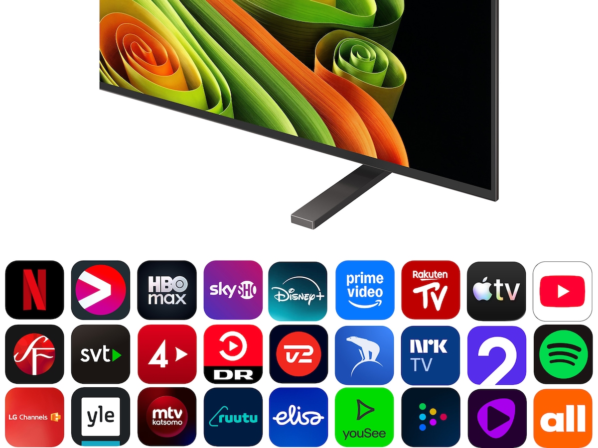 LG 83'' B6E 4K OLED smart TV (2026) Över 80 tums TV