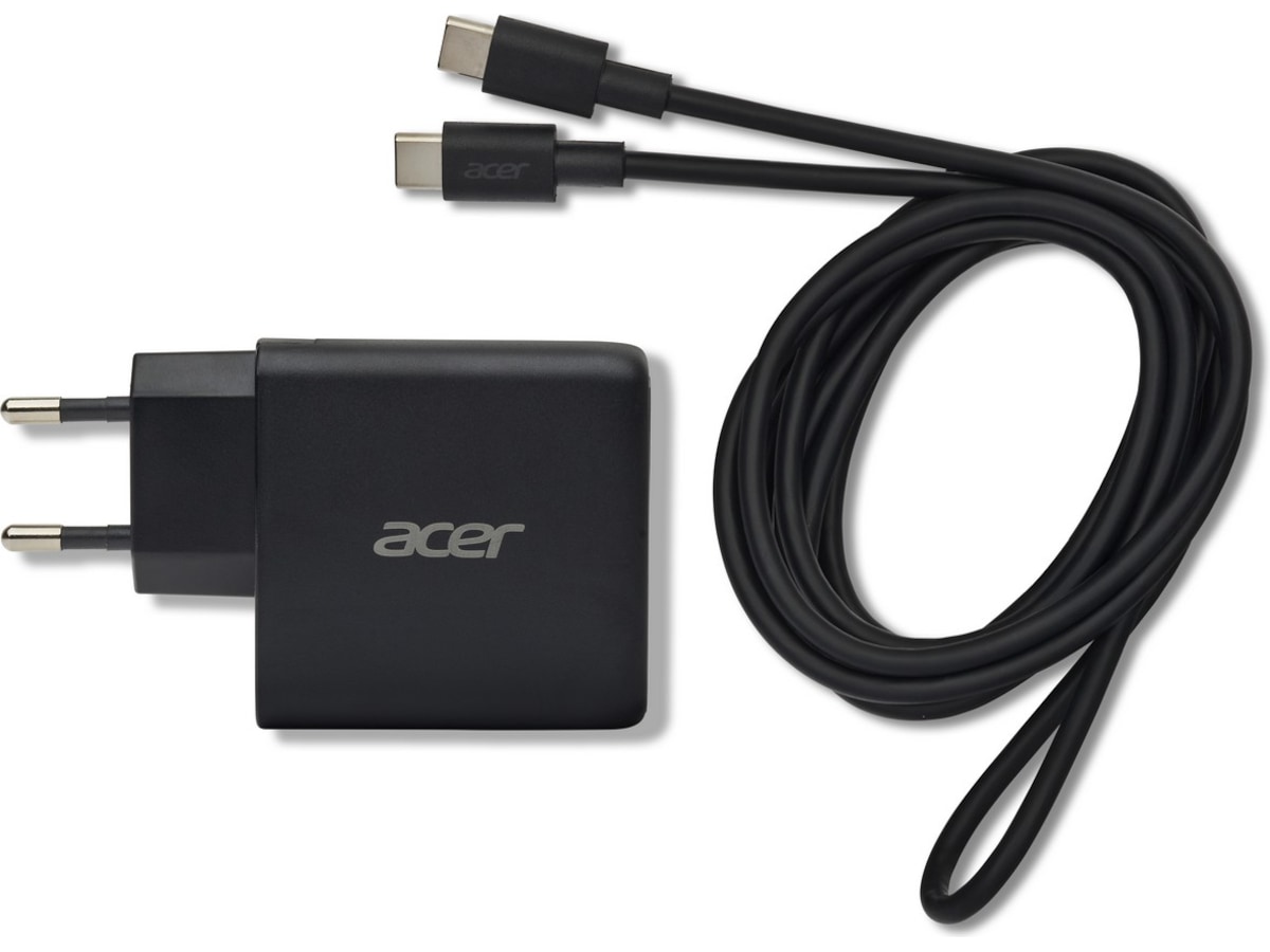 Acer 67W GaN PD-laddare med 3 portar Batteri och laddare