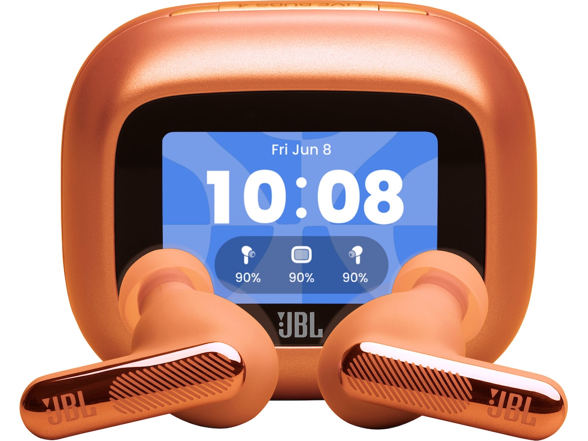 JBL Live Beam 4 trådlösa öronproppar (orange) In-ear hörlurar