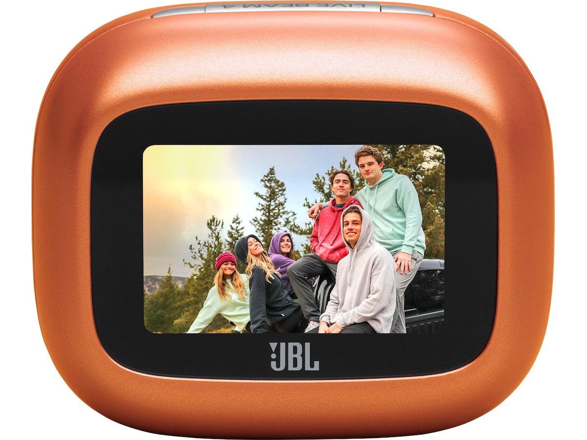 JBL Live Beam 4 trådlösa öronproppar (orange) In-ear hörlurar