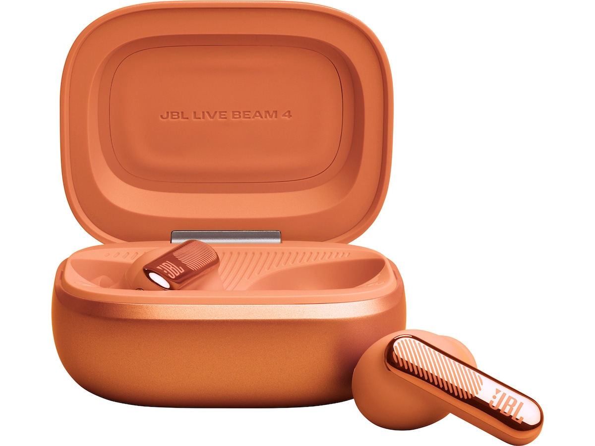 JBL Live Beam 4 trådlösa öronproppar (orange) In-ear hörlurar
