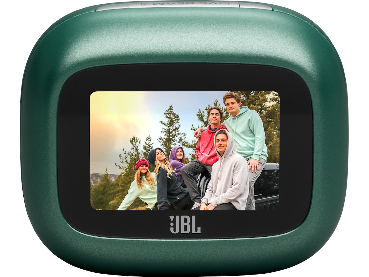 JBL Live Beam 4 trådlösa öronproppar (grön) In-ear hörlurar