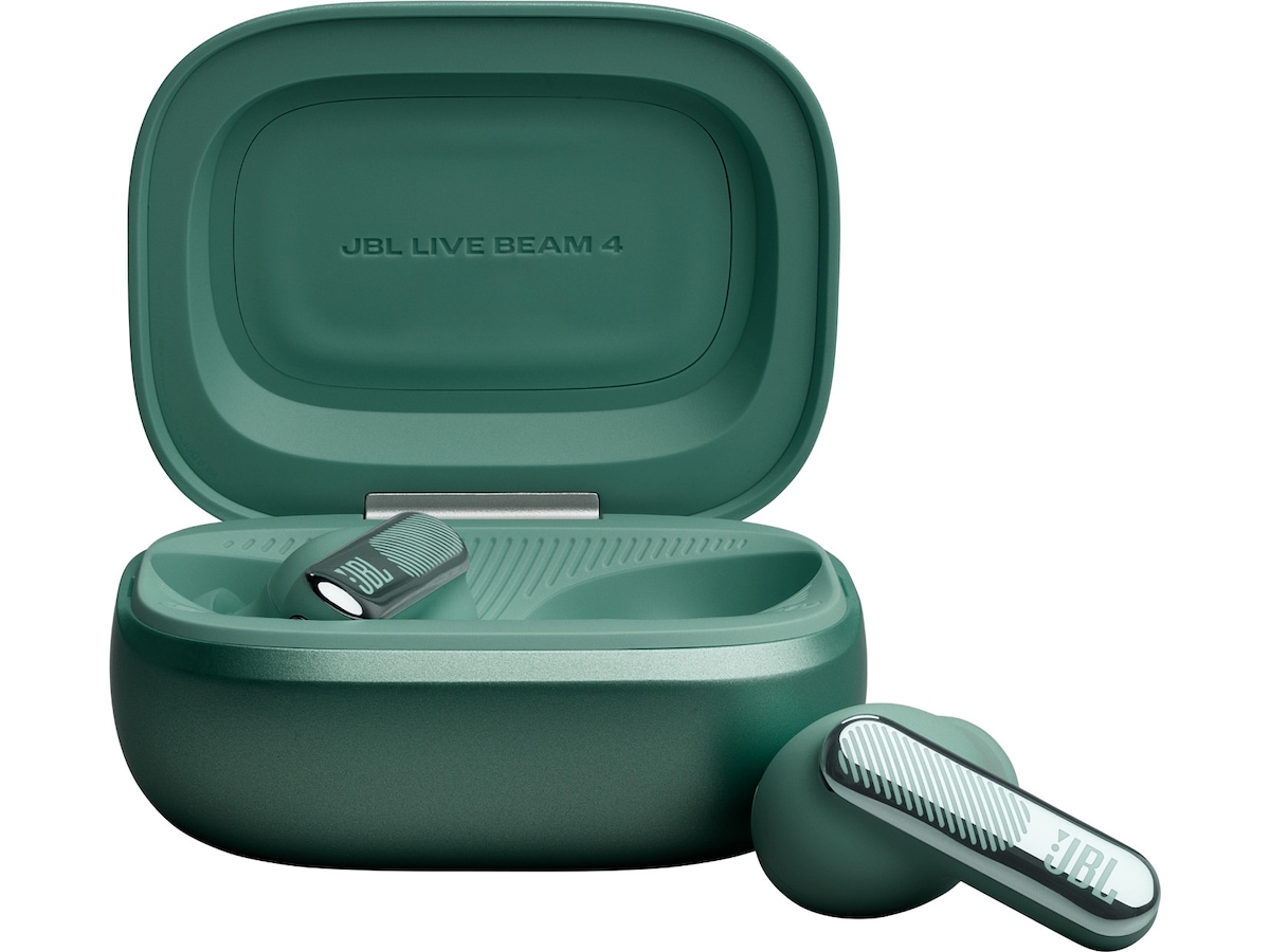 JBL Live Beam 4 trådlösa öronproppar (grön) In-ear hörlurar