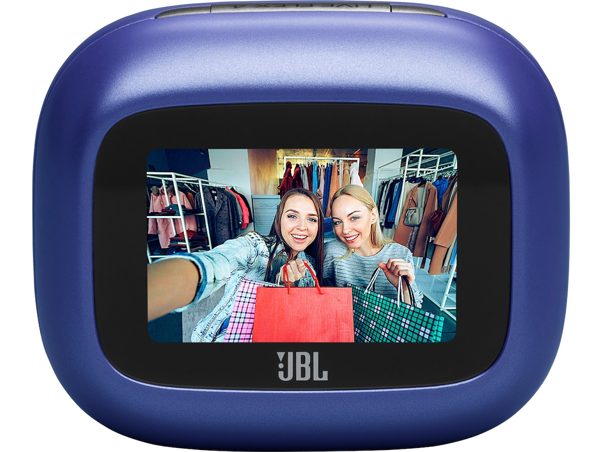 JBL LIVE FLEX 4 - Trådlösa öronproppar med ANC (blå) In-ear hörlurar
