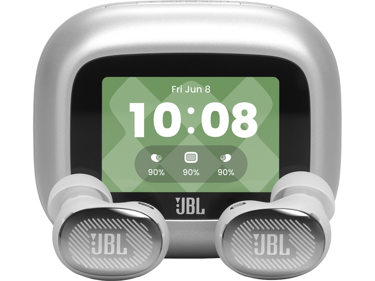 JBL LIVE BUDS 4 trådlösa öronproppar (silver) In-ear hörlurar