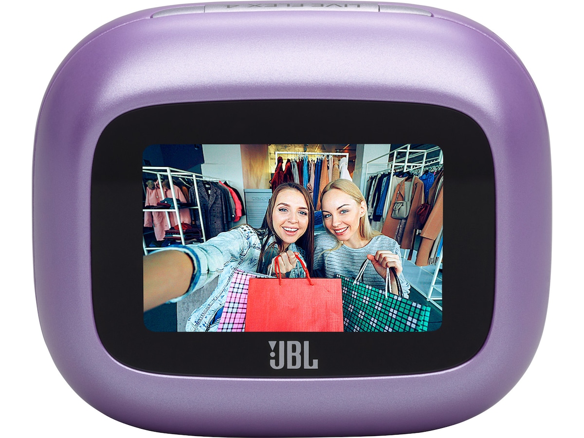 JBL LIVE FLEX 4 Trådlösa öronproppar (lila) In-ear hörlurar